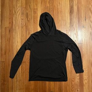Men’s Lululemon Drysense Lightweight Hoodie - Gray (Large)